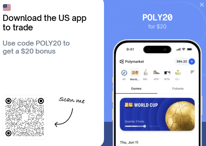Polymarkets Welcome Bonus Code